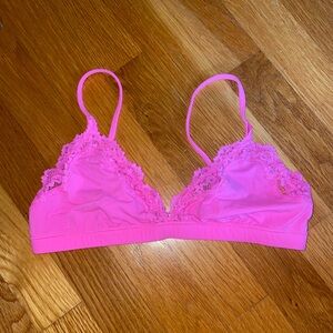 SKIMS limited edition pink fits everybody bralette